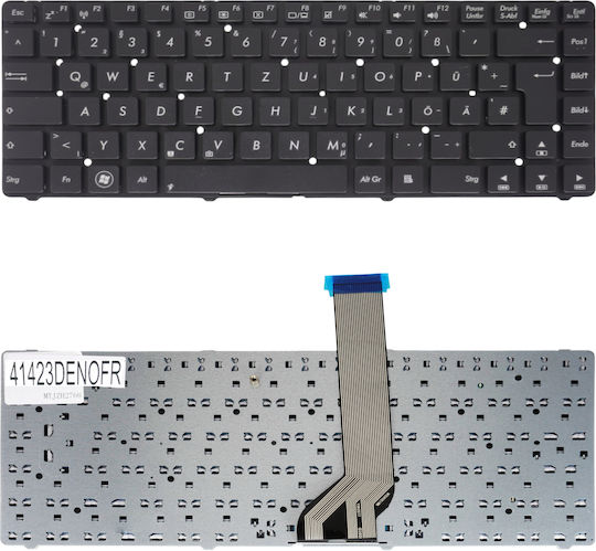 German Laptop Keyboard Asus K45 K45a K45v K45vd K45vj K45vm K45vs Mp-10h76d0-698 Askey037b-us 0kn0-4140us00 Kb312146 0knb0-4140nd00 De No Frame Black Cod.41423denofr