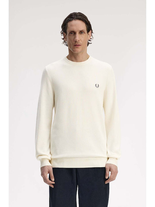 Fred Perry Langarm Herrenbluse Braun