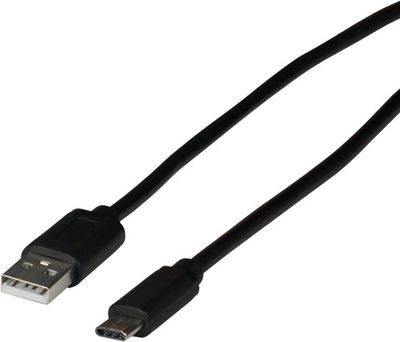 EFB USB 2.0 Кабел USB-C Мъжки - USB-A Черен 2m