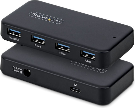 StarTech Хъб 4 Порта USB 3.0 с Връзка USB-A / USB-C