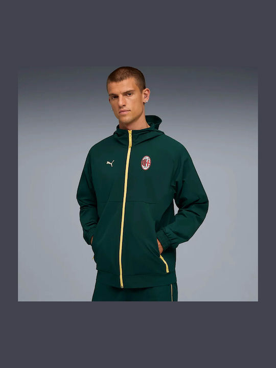 PUMA Geacă Woven cu Glugă Violet