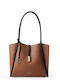 Set Women's Shoulder Bag Tabac Brown
