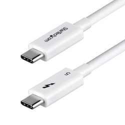 StarTech Thunderbolt Cable 240W Λευκό 0.5m (TBLT5MM50CM240WWH) StarTech Thunderbolt Cable 240W Λευκό 0.5m (TBLT5MM50CM240WWH)