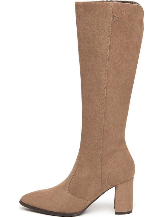 Damenstiefel Beige