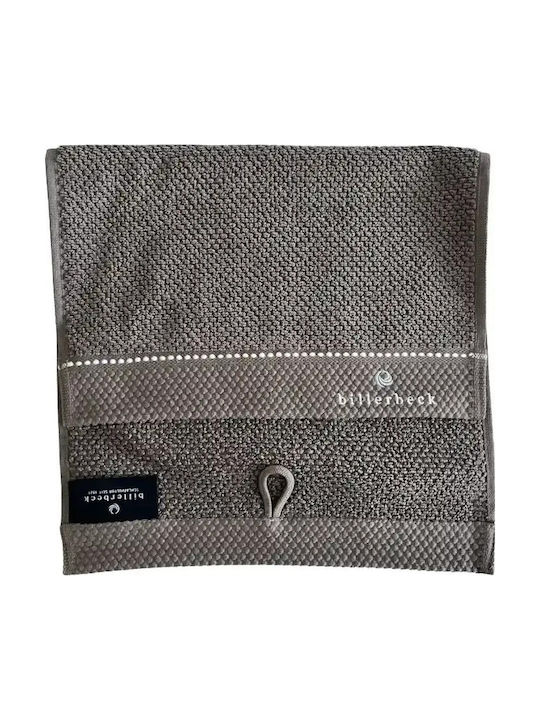 Billerbeck Πετσέτα Σώματος 70x140εκ. Γκρι Βάρους 525gr/m²