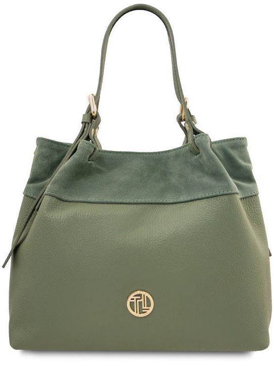 Tuscany Leather Leather Women's Shoulder Shoppe...