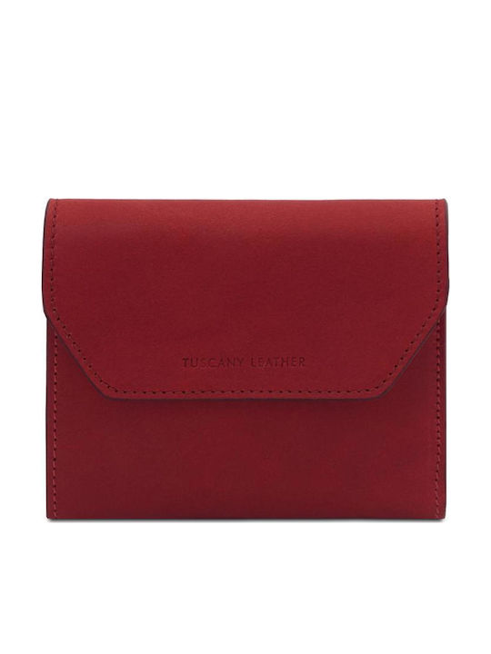 Tuscany Leather Damenbrieftasche Aus Leder Rot