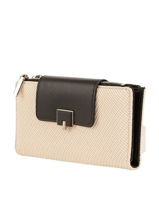 Modissimo Γυναικείο Πορτοφόλι Καρτών Εκρού 74-24572