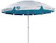 Solart Aluminum Beach Umbrella Diameter 2.2m with UV Protection and Blue Air Duct