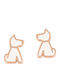 Verorama Kids Earrings Studs Made of Silver