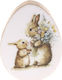 Ei Hölzernes Osterhasen 15x3x19cm