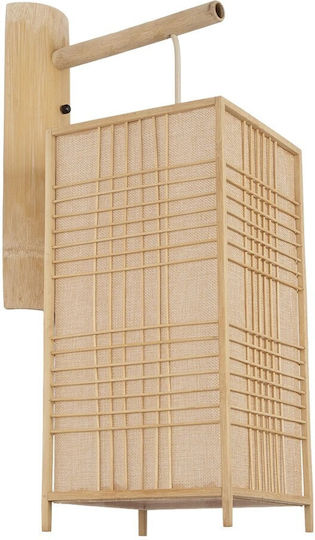 GloboStar Wall Lamp with E27 Socket Beige 30x60cm