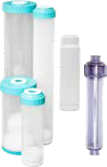 Empty Cartridges Transparent Inline 10” X 2”