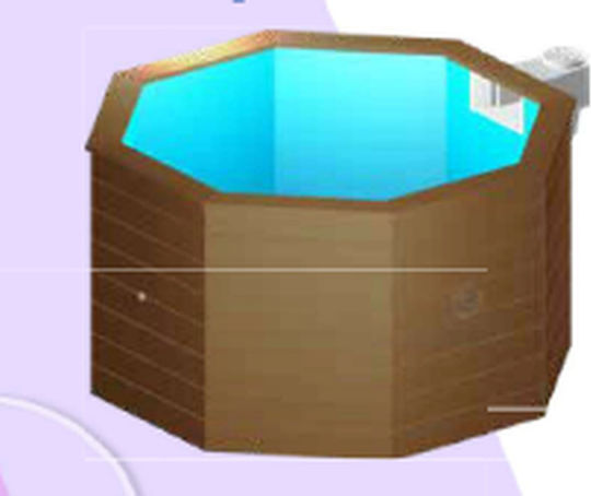 Octagon Plug & Swim Pools 3,45m