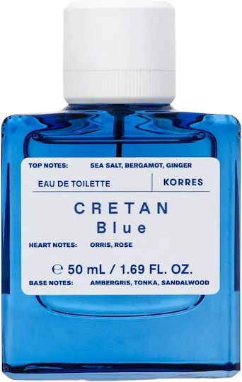 Korres Cretan Blue Eau de Toilette 50ml