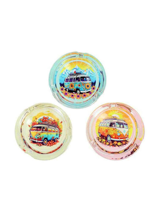 Aschenbecher Glas Transparent Belfam Cool Vans 8,5cm