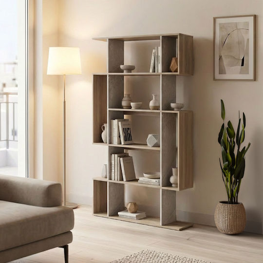 Mito Bücherregal Beige Marmor 108.5x25x161cm