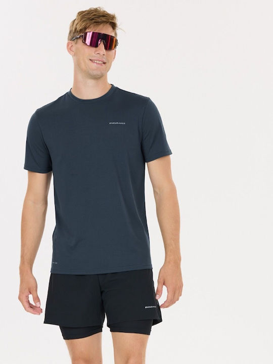 Αθλητικό T-shirt Navy Μπλε