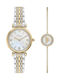 Emporio Armani Gianni T-bar Set Womens Watch 32mm Battery White