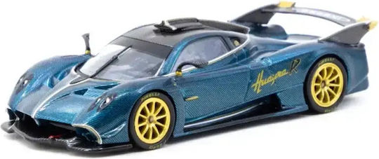 Model Mașină Pagani Huayra Turcoaz Fibra De Carbon Scara 1:64 Tarmac Works