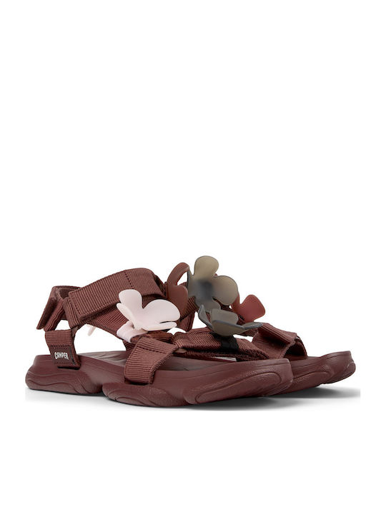 Camper Sandal Women's Sandals Burgundy