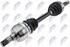 Arbore De Transmisie Mișcare Opel Signum Hatchback 2003-2008 1.9l Hatchback Opel Vectra C 2002-2009 1.9l Sedan Opel Vectra C Estate 2003-2009 1.9l Estate