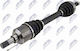 Drive Transmission Shaft Peugeot 2008 I 2013-0 1.2l SUV Peugeot 2008 I 2013-0 1.6l SUV Peugeot 207 2006-2015 1.6l Hatchback