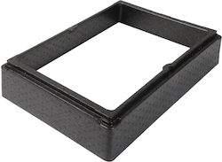 Πλαίσο Επέκτασης Epp 60x40xυ13cm Ισοθερμικά Κιβώτια Παγωτού Μαύρη Thermobox Tb/13473