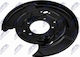 Έλασμα Πιτσιλίσματος Δισκόπλακα Toyota Highlander Kluger 2000-2010 2.4l Suv Toyota Highlander Kluger 2000-2010 3.3l Suv Toyota Highlander Kluger 2000-2010 3.0l Suv