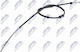 Handbrake Cable Fiat Panda 2012-0 0.9l Hatchback Fiat Panda 2012-0 1.3l Hatchback Fiat Panda 2012-0 1.2l Hatchback