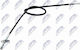 Handbrake Cable Vw Lt 28-35 Ii Bus 1996-2006 2.5l Bus Vw Lt 28-35 Ii Bus 1996-2006 2.3l Bus Vw Lt 28-46 Ii Platform Chassis 1996-2006 2.8l Van