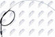 Handbrake Cable Skoda Roomster 2006-2015 1.6l Mpv Skoda Roomster 2006-2015 1.4l Mpv Skoda Roomster 2006-2015 1.9l Mpv