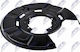 Splash Shield Brake Disc Bmw 1 Coupe 2006-2013 3.0l Coupe Bmw 3 2004-2012 4.4l Sedan Bmw 3 2004-2012 4.0l Sedan