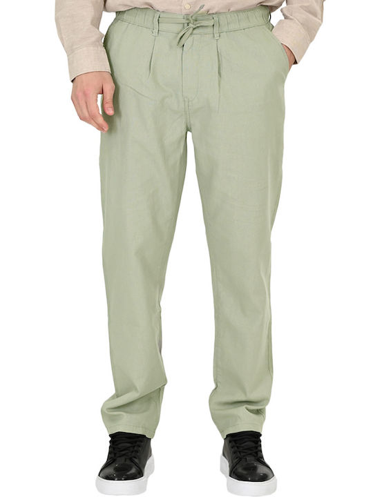 Chino Trousers in Regular Fit Green