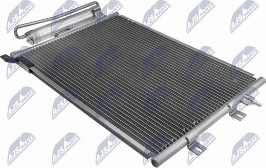 Condenser Air Conditioning System Renault Clio III 2005-2014 2.0L Hatchback Renault Clio III 2005-2014 1.4L Hatchback Renault Clio III 2005-2014 1.6L Hatchback