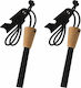 Set 2 Robust Survival Fire Starters Wooden Handle Multifunctional Scraper Depox Wood 11 Cm