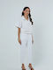 Women's Fabric Trousers Blue