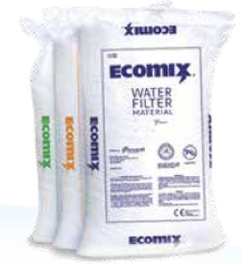 Ecomix Iron Magnesium Ammonia Soften Ing Retention Agent In Granular Forming Retention Agent In Granular Form Ecomix-p Pack 25 Liters