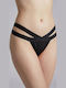 Women's String 2Pack Black 006965-Black
