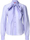 Long Sleeve Women's Shirt Purple