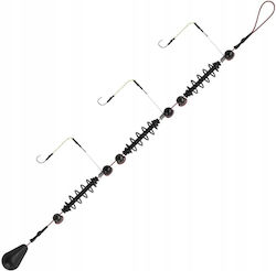 Set De Pescuit Feeder Grunt Arcuri De Sol 3 Cârlige Crap Plătică 35g