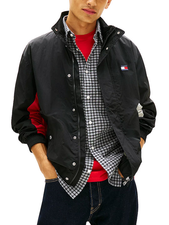 Tommy Hilfiger Geacă Denim Roșie