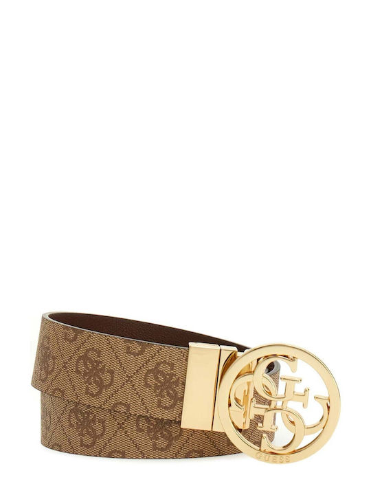 Guess Leather Women's Belt Brown