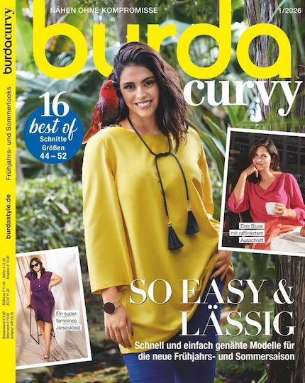 Burda Style Curvy Magazine 01/2026 Published In German