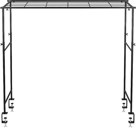 Calea Ferată Dublă Metalică Extensibilă 125-232x40x98-164cm