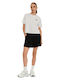 Damen-Shorts Aktivbekleidung Schwarz