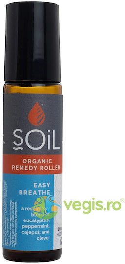 Roll-On Easy Breathe Uleiuri Esențiale Pure Respirație Ușoară Bio 10ml