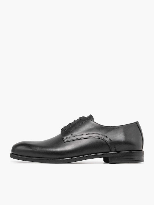 Vice Footwear Δερμάτινα Ανδρικά Σκαρπίνια Μαύρα