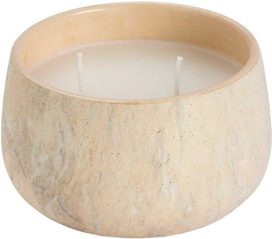 Andrea House Aromatische Kerzen in Beige Gefäß Andrea House Aromatische Kerzen in Beige Gefäß