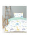 Kocoon Set Single Sheets with Elastic Band Cotton White 100x200cm 3pcs